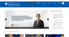 Desktop Screenshot of eu.bilgi.edu.tr