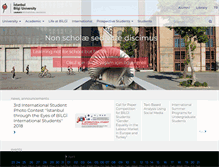 Tablet Screenshot of bilgi.edu.tr