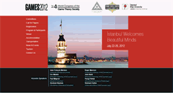 Desktop Screenshot of games2012.bilgi.edu.tr