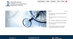 Desktop Screenshot of denizhukuku.bilgi.edu.tr